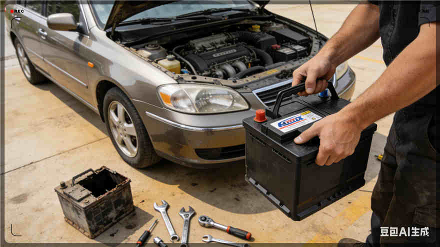 工农区汽车换电瓶电话【案例】